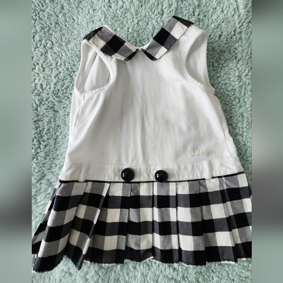 Authentic DIOR Dress with separate cardigan Gingham - Picture 9 of 10